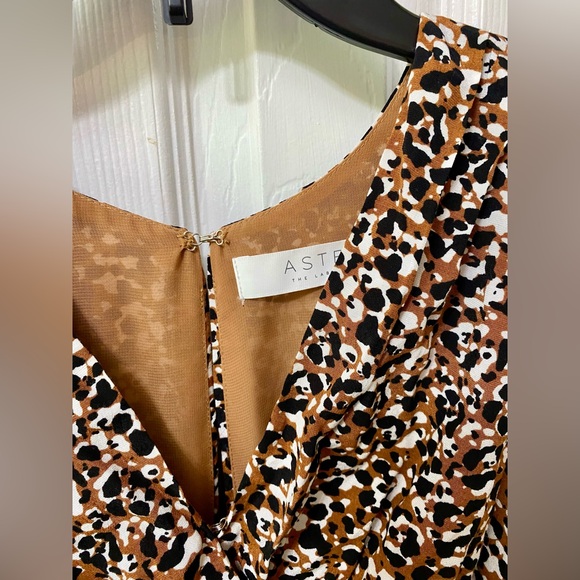 ASTR The Label Maven Animal Print Dress, XS - Picture 4 of 5